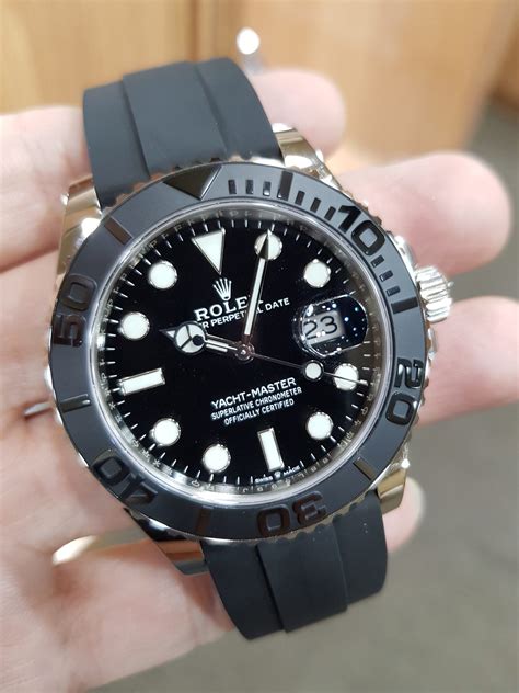 rolex yacht master black mop|rolex yacht master price.